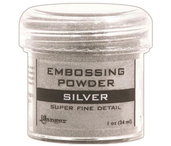 Ranger Embossing Powder-Super Fine Silver