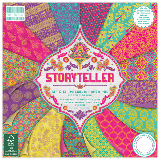 First Edition Storyteller Paper Pad 12" x 12"