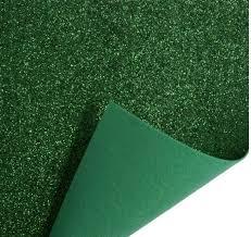 Trimits Glitter Felt 30x23cm Green x 10
