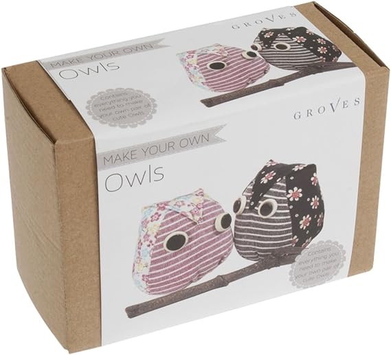 Sewing Kit - Owls - Complete Sewing Kit - Groves - GSK003