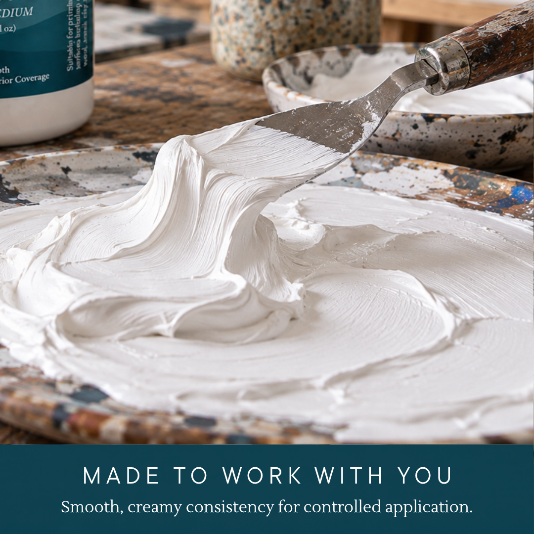 Elements White Gesso 500ml – Art & Craft Essential