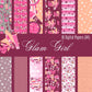 Digital Kit A4 Papers Glam Girl - 12 designs