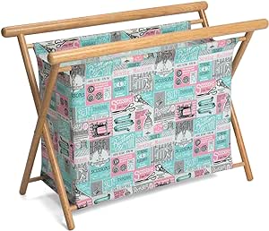 Hobby Gift HGKSL/225 | Notions Print Large Knit/Sew Stand | 23x48½x35½cm