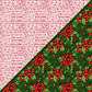 Digital Kit A4 Papers Holly Sprigs - 12 designs