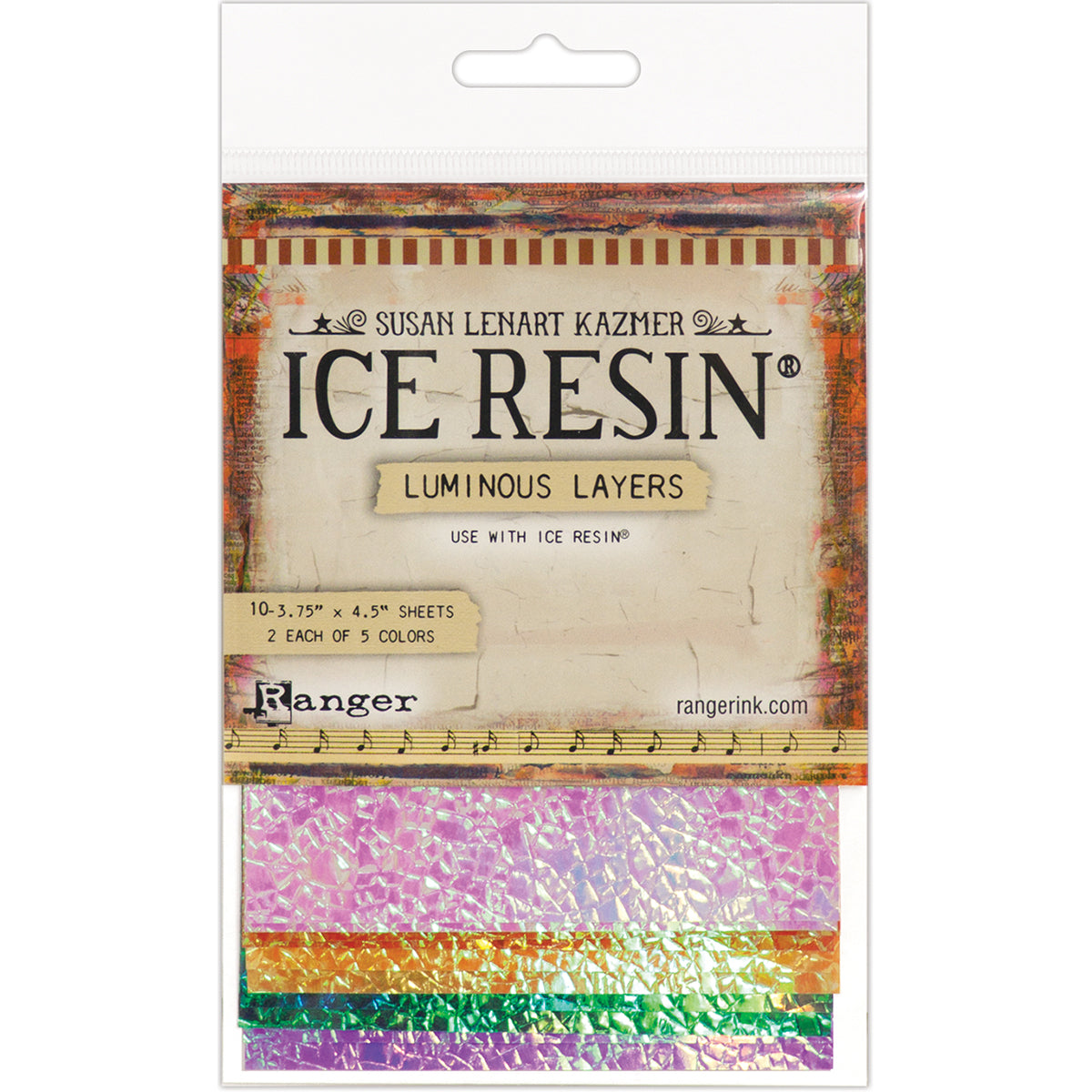 Ice Resin Maylar Sheets-Luminous Layers
