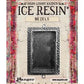 Ice Resin Milan Bezels Closed Back Rectangle Medium-Antique Silver