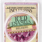 Iced Enamels Inclusions Mica .5oz-Raspberry
