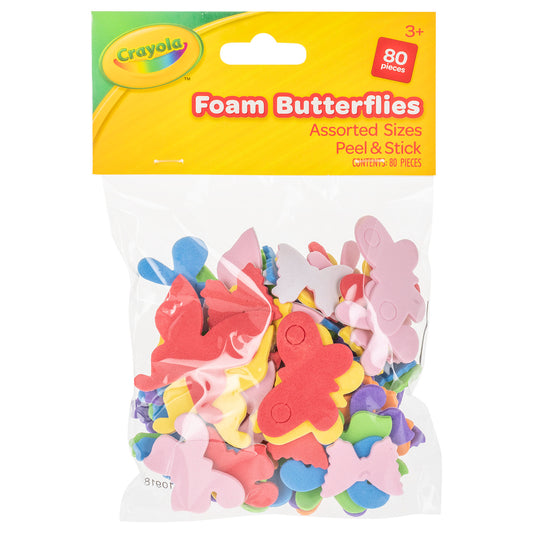 Crayola Foam Butterflies P&S