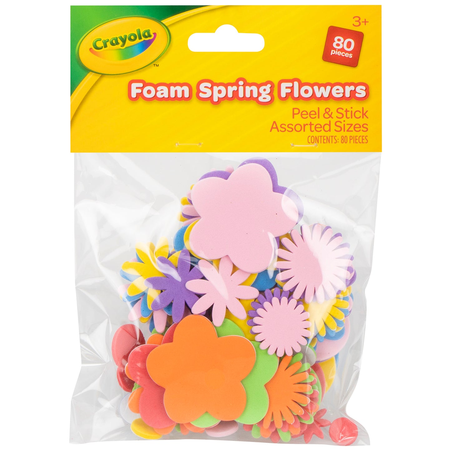 Crayola Foam Spring Flowers 80