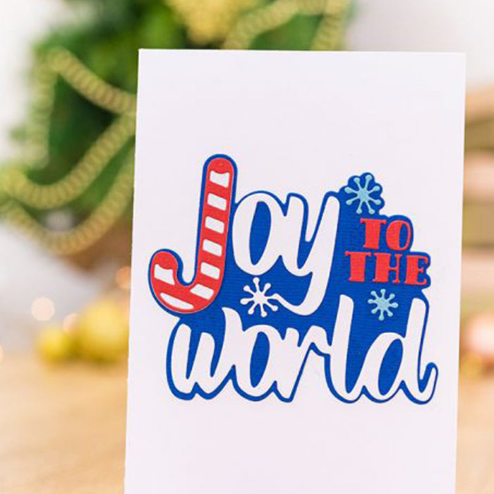 Gemini - Layerable Sentiments Christmas - Expressions - Joy Cutting Dies