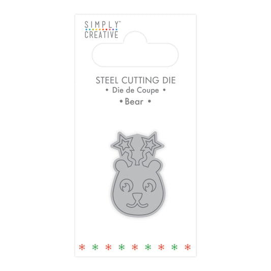 Simply Creative Christmas Dies Bear