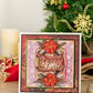 Vintage Christmas - Die Cut & Emboss Folder - Festive Frame