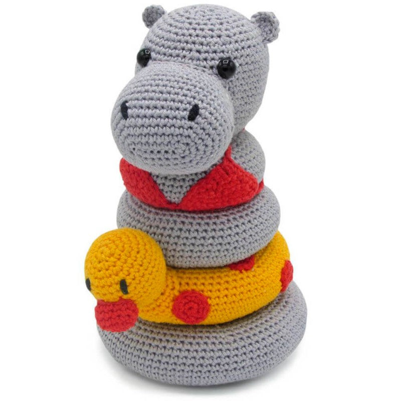 HardiCraft DIY Crochet Kit - Helga Hippo