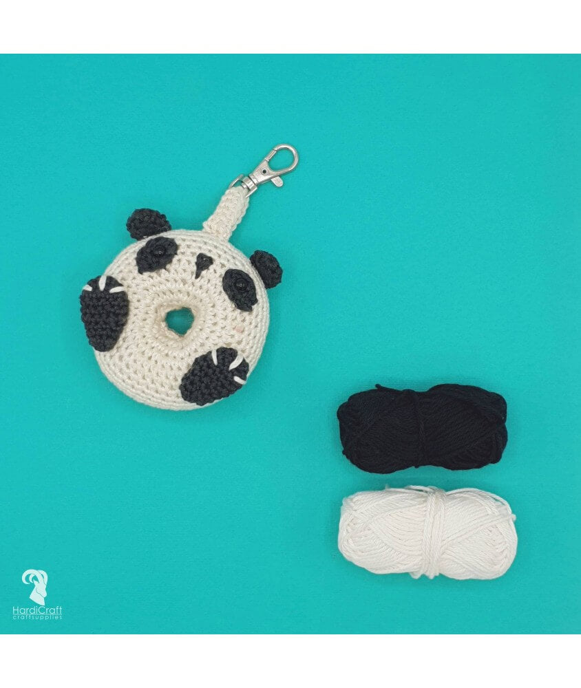 HardiCraft DIY Crochet Kit - Donut Panda