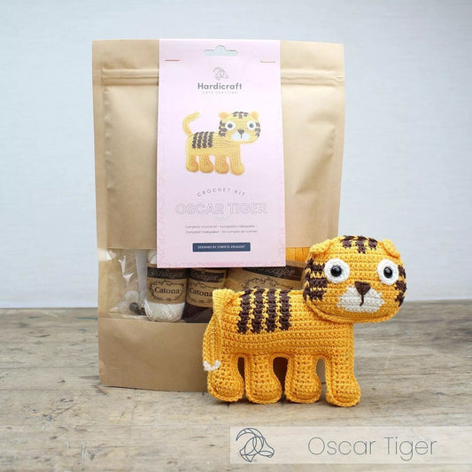 HardiCraft DIY Crochet Kit - Oscar Tiger