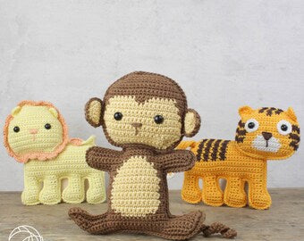 HardiCraft DIY Crochet Kit - Luca Lion