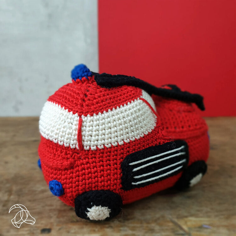 HardiCraft DIY Crochet Kit - Fire Truck