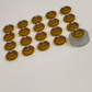 Love smile 15mm buttons - 20 pieces