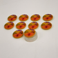 Kiss smile buttons - 10 pieces ( 27mm )