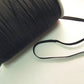 10 Cord Flat Elastic 200m Black