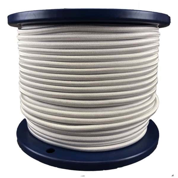 5mm Shock Cord 100m White