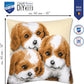 Vervaco Cross Stitch Cushion Puppies