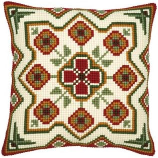 Vervaco Cross Stitch Cushion Geometric Design