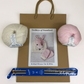 Twilleys - Knitting Kit - Mouse Hat & Mitts - Pink