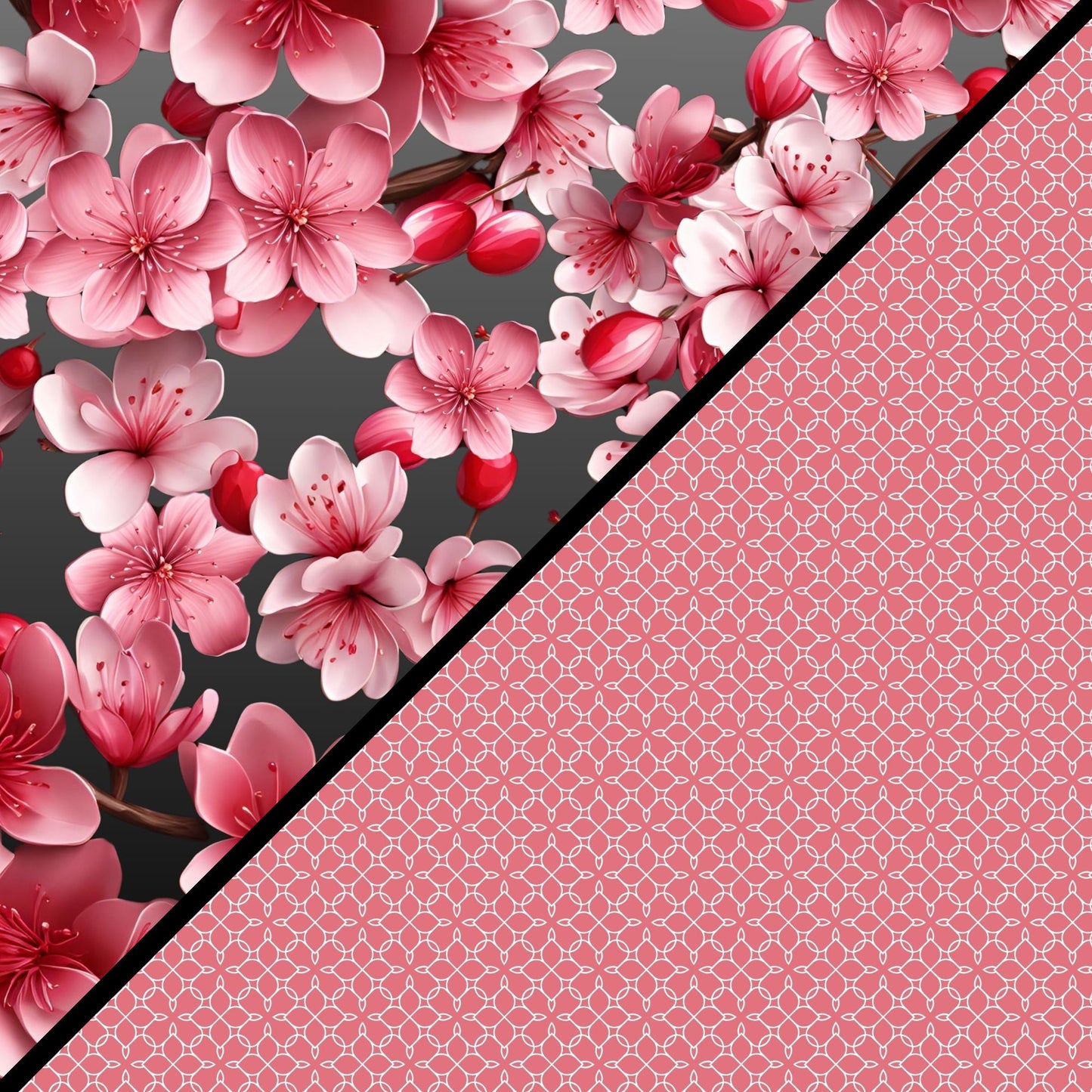 Digital Kit A4 Papers Cherry Blossom Grove - 12 designs