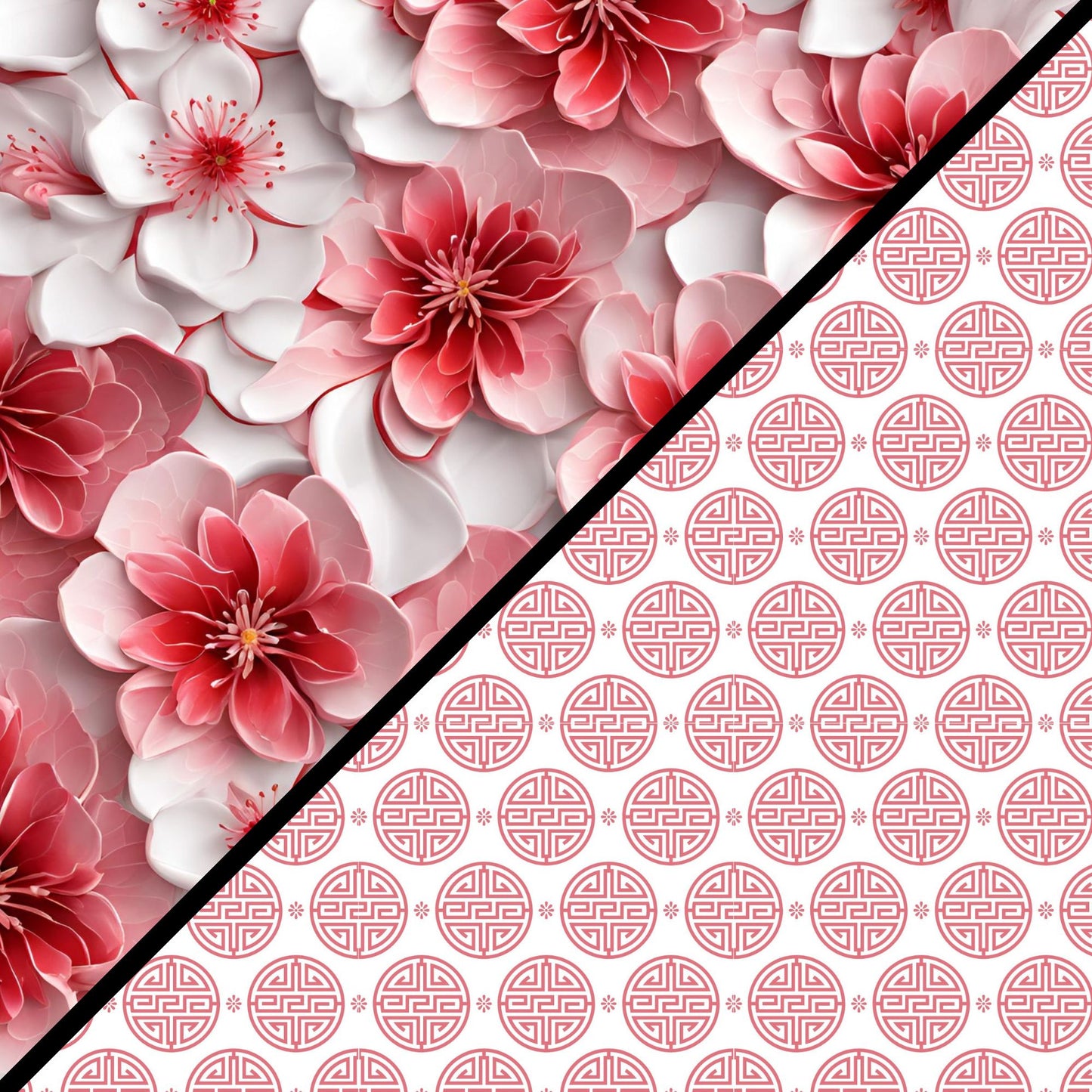 Digital Kit A4 Papers Cherry Blossom Grove - 12 designs