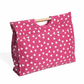 Hobby Gift Craft Bag with Wooden Handles Raspberry Heart,