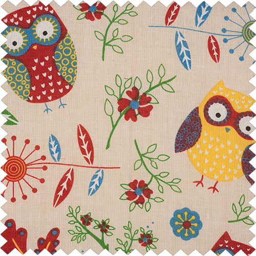 Hobby Gift Knitting Bag Owl Print