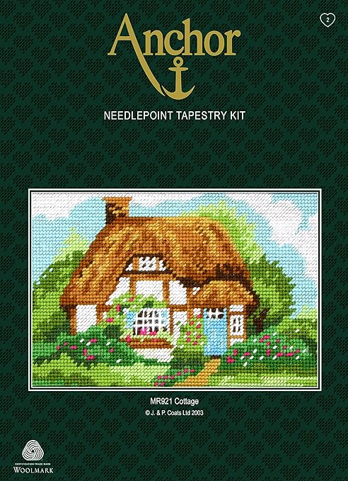 Anchor Starters - Tapestry Kit - Cottage - Size: 15.25 x 22.