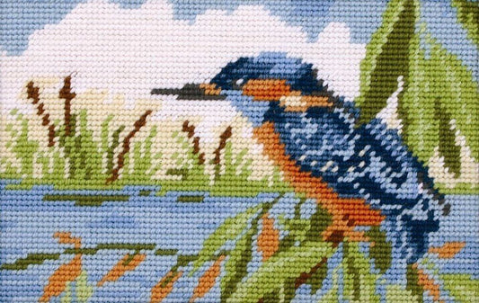 Anchor Starters - Tapestry Kit - No Fishing Kingfisher 15.25