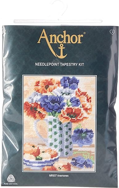 Anchor Starters - Tapestry Kit - Anemones Still Life - Size