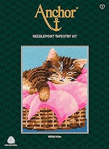 Anchor 1-Piece Starters Kitten Tapestry Kit