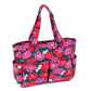 Hobby Gift Craft Bag Matt PVC Modern Floral