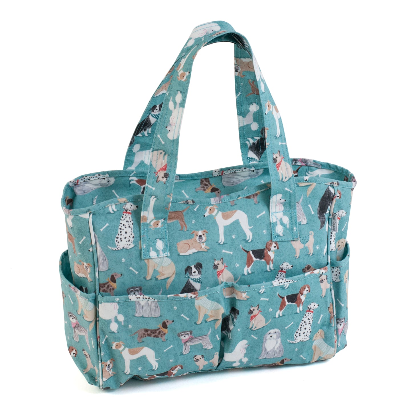 Hobby Gift Craft Bag Matt PVC Dogs