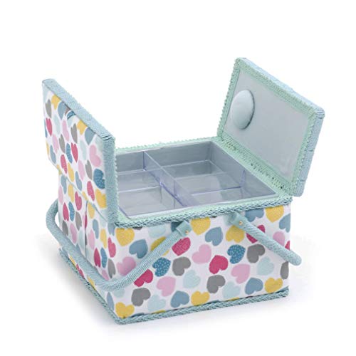 Hobby Gift Sewing Box Twin Lid Love