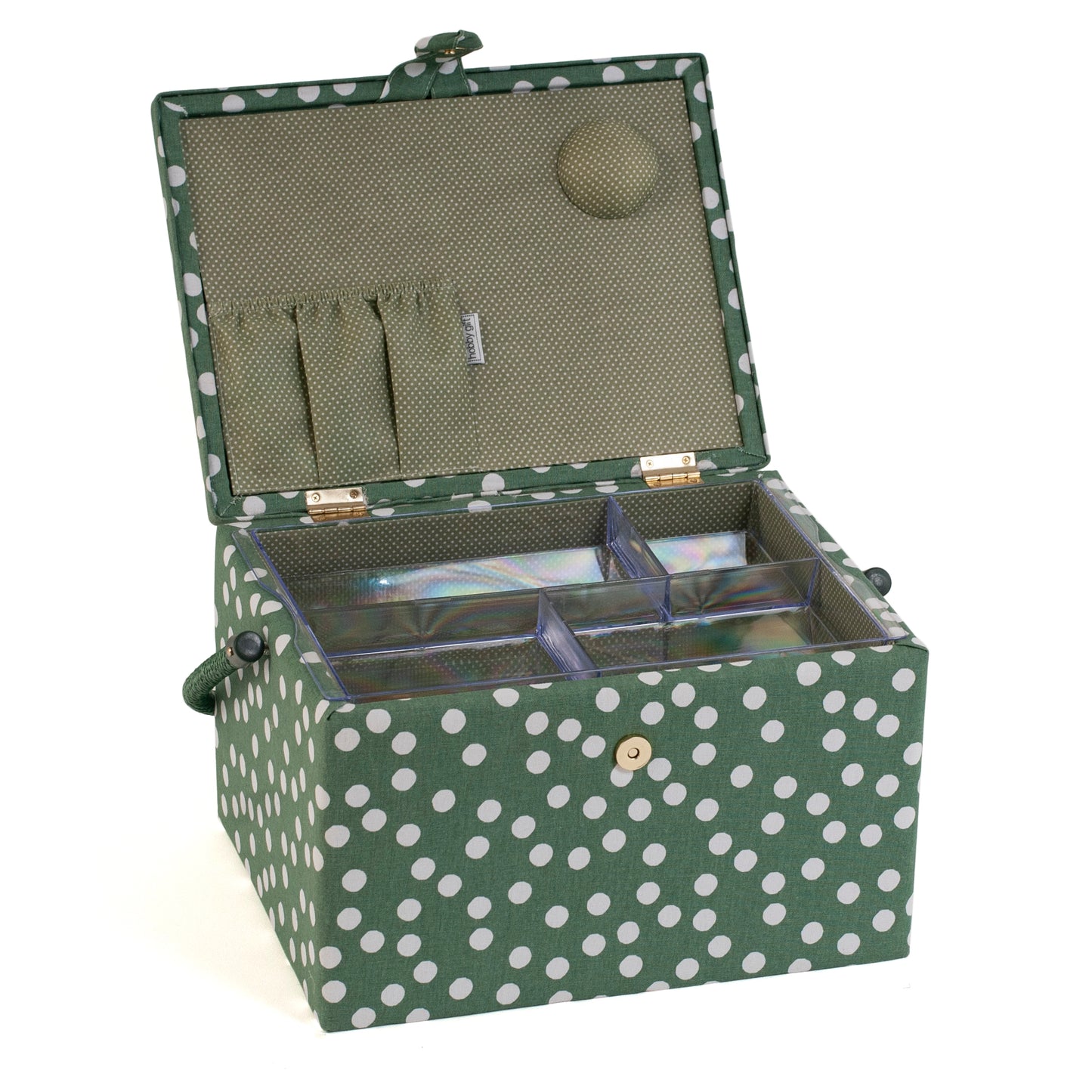 Hobby Gift Sewing Box Khaki Spot