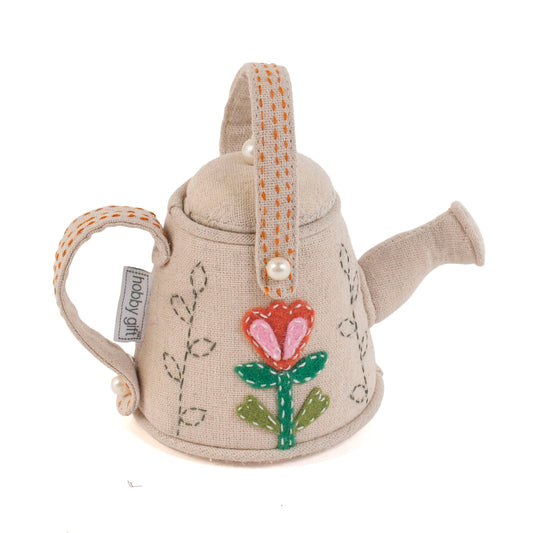 Hobby Gift Pin Cushion Watering Can Hedgerow