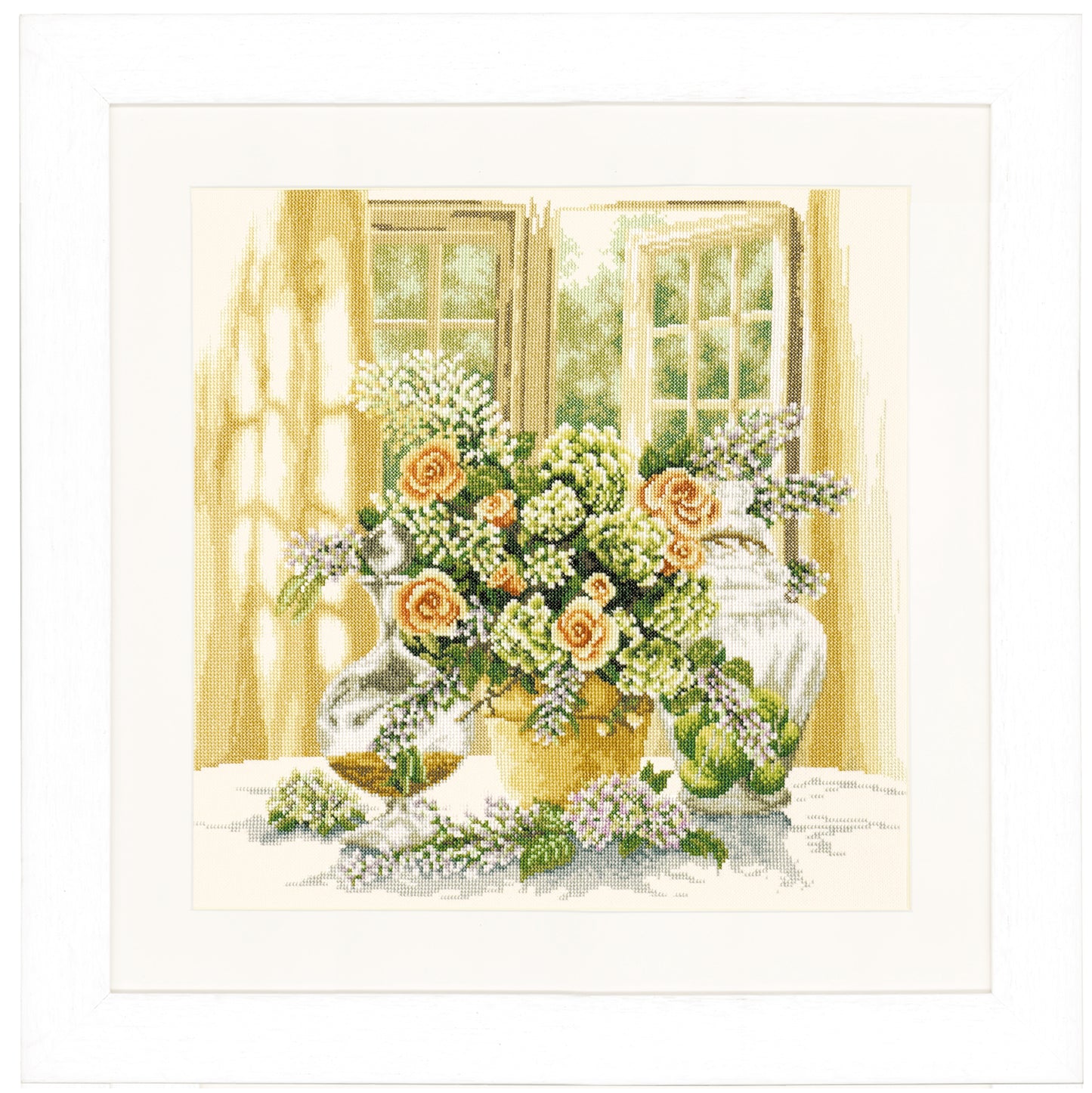 Lanarte Counted Cross Stitch Kit: A Sunny Morning- N\A- 40 x