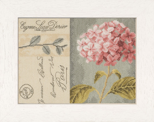 Lanarte Counted Cross Stitch Kit: Hydrangea- Cotton- N\A- 28