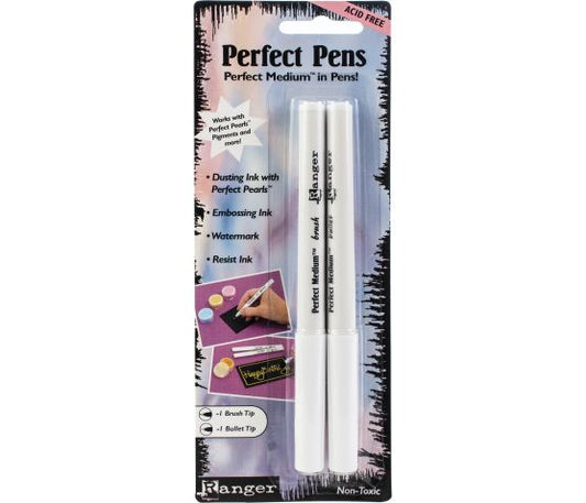 Ranger Perfect Medium Pen Set 2/Pkg-Clear