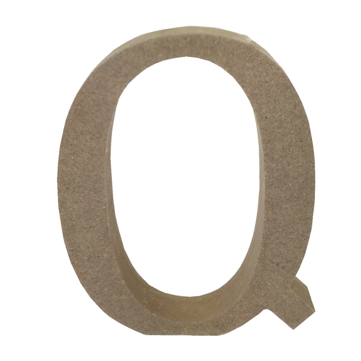 Simply Creative 12cm MDF Shape Q