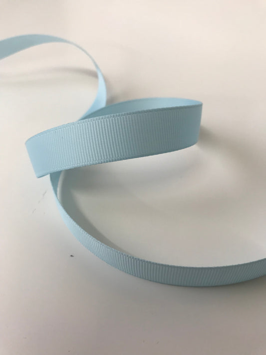 Grosgrain Ribbon Blue 15mm x 20 metre reel