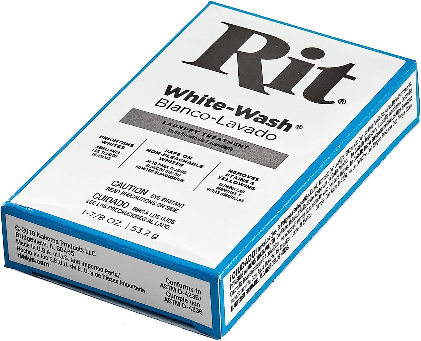 Rit Dye-Rit Dye Powder-White-Wash 1.875oz