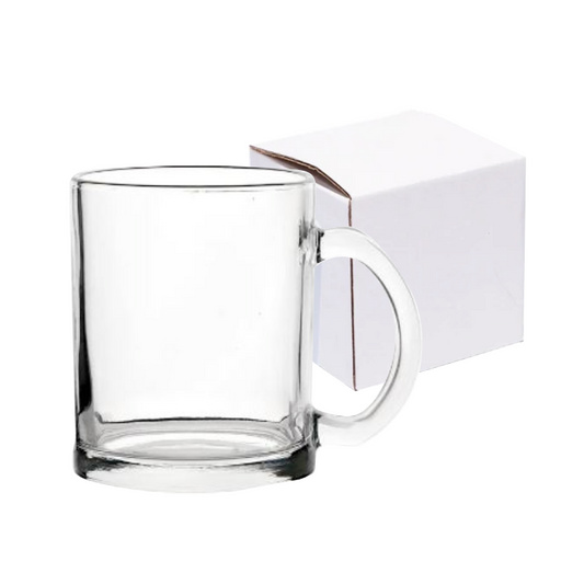 Simply Creative Sublimation Mug 11oz - Transparent Glass