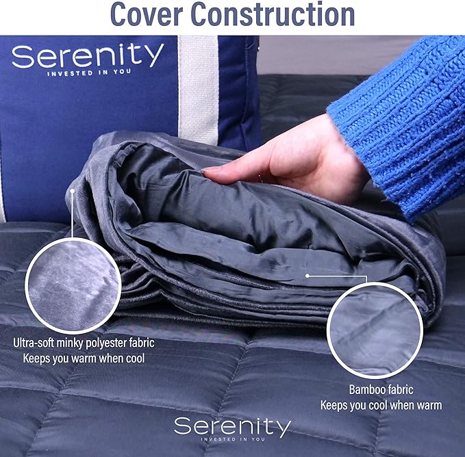 Serenity Weighted Blanket Cover Standard Size DRKCrafts