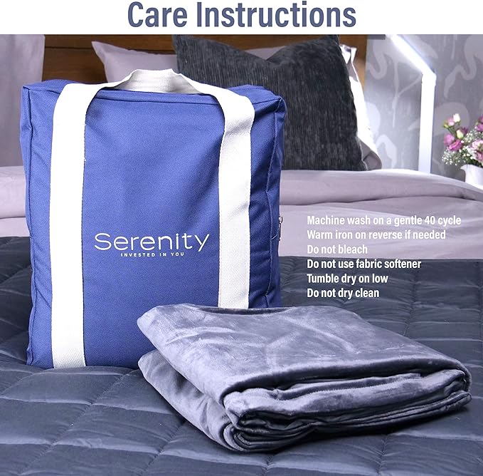 Serenity Weighted Blanket Cover Standard Size DRKCrafts